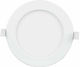 Optonica Round Plastic Recessed Spot with Integrated LED and Adjustable White Light White 1pcs
