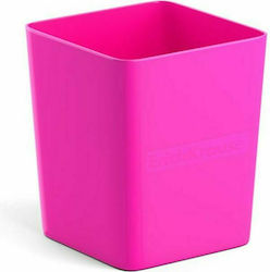 Plastic Pencil Case in Fuchsia Color