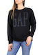 Damen Sweatshirt Schwarz