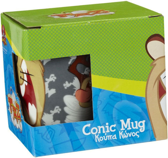 Hollytoon Taz Cană Ceramică Multicoloră