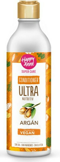 Happy Anne Super Care Ultra Nourishing Argan Oil Conditioner Reconstruction/Nourishment for All Hair Types 340ml
