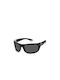 Polaroid Men's Sunglasses with Black Plastic Frame and Black Polarized Lens PLD2125/S 08A/M9