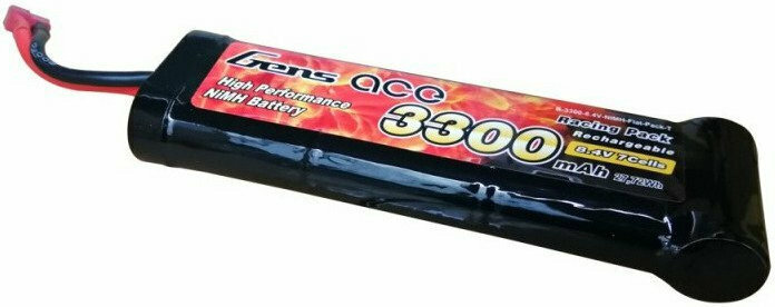 Akumulator Gens Ace 3300mAh 8,4V NiMH Flat T-Dean