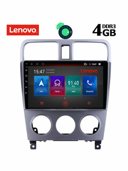 Lenovo Sistem Audio Auto pentru Subaru Padurar / Impreza 2002-2008 (Bluetooth/USB/AUX/WiFi/GPS/Apple-Carplay/Partitură) cu Ecran Tactil 9" DIQ_SSX_9661