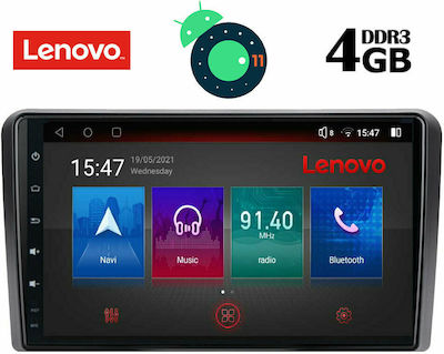 Lenovo Car-Audiosystem für Peugeot 308 2013 (Bluetooth/USB/AUX/WiFi/GPS/Apple-Carplay) mit Touchscreen 9"