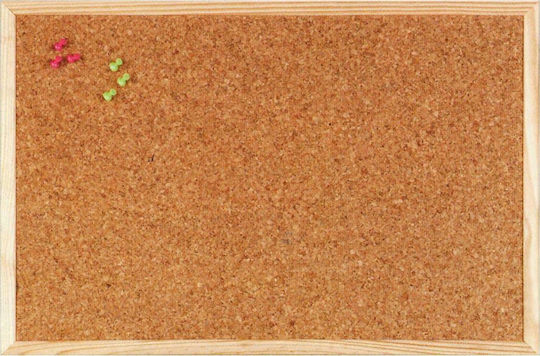 Cork Notice Board Stelan 70x50cm