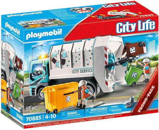 Playmobil Stadtleben Recycling Truck für 4-10 Jahre