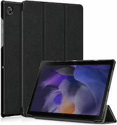 Tech-Protect Smartcase Flip Cover Δερματίνης Μαύρο (Galaxy Tab A8)