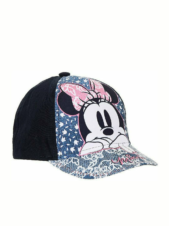 Sun City Kinderhut Jockey Stoff Blau