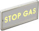 Olympia Electronics Sign Light Stop Gas 1pcs