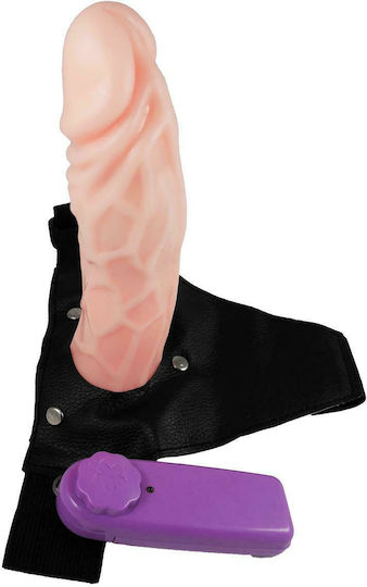 Boss Of Toys Adrian Harnașament cu Dildo și Vibrație în Culoare Flesh