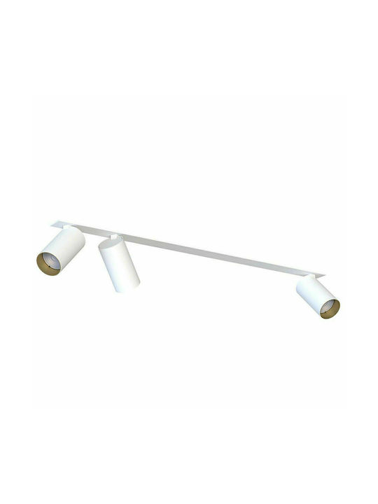 Nowodvorski Mono Surface Triple Spot with Socke...