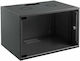Mirsan Επιτοίχια Rack Cabinet 9U Ασυναρμολόγητη 54x45x40cm Black SOH09U45DE19.02