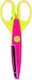 Justnote Children's Scissors for Crafts 13.5cm with Plastic Blade 50-2427 1pcs