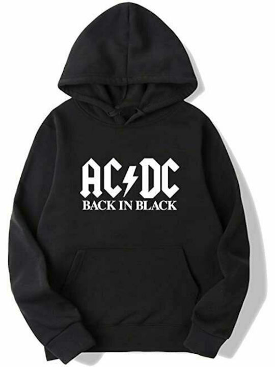 Pegasus Back in Hoodie AC/DC Black