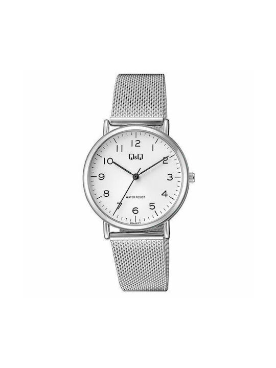 Q&Q Watch with Silver Metal Bracelet