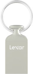 Lexar JumpDrive M22 32GB USB 2.0 Ασημί
