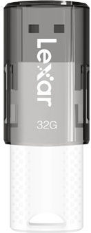 Lexar JumpDrive S60 32GB USB 2.0 Stick Μαύρο