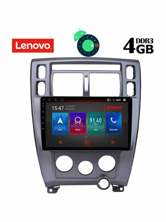 Lenovo Sistem Audio Auto pentru Hyundai Tucson 2004-2010 (Bluetooth/USB/AUX/WiFi/GPS/Apple-Carplay/Partitură) cu Ecran Tactil 10.1" DIQ_SSX_9241