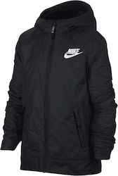 Nike Ανδρικό Μπουφάν για Χειμώνα Μαύρο