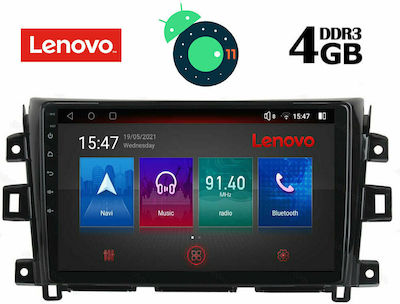Lenovo Car-Audiosystem für Nissan Navara 2016+ (Bluetooth/USB/AUX/WiFi/GPS/Apple-Carplay) mit Touchscreen 10.1" DIQ_SSX_9456