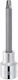 Expert Tools Spritzfilter Wasserhahn Bit-Stecknuss mit Torx-Bit und Antriebsvierkant 1/2'' Größe T55 1Stück