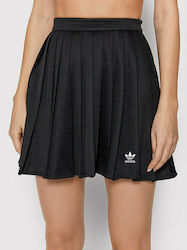 Adidas High Waist Women's Pleated Skirt Black