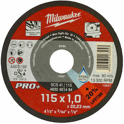 Milwaukee 4932451484 Slicer/Coarse Grater Disc Metal 115mm 1pcs