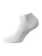 Walk Men's Solid Color Socks White
