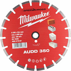 Milwaukee Speedcross Cutting Disc Construction Materials Hole Diameter 350mm 1pcs