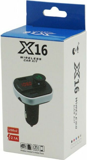 FM Transmitter Auto mit Bluetooth USB 2.1A
