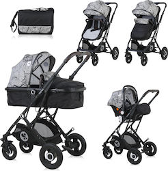 Lorelli Πολυκαρότσι Sena 3 in 1 Grey Marble