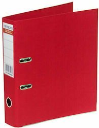 Officio K832 Arc Ring Binder 8/32 for A4 Paper with 2 Rings Red