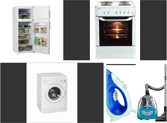 Telemax Student Home Appliances Set Robin RT260 + Robin B12 + RB1500 + Robin HJW1702 + Di4 2400P