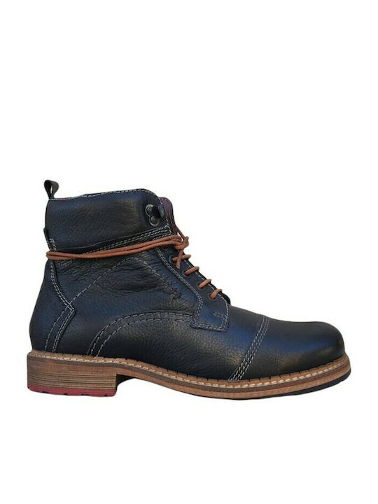 Canguro A036-314 Leder Schwarz Stiefel
