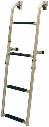 Lalizas 4 Steps Folding Boat Ladder Folding Ladder with 4 Steps 250x910mm