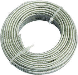 Wire Rope Ατσάλινο με Πλαστική Επένδυση 25m x 2-3mm