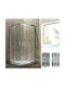 Aquarelle Oia 10 Καμπίνα Ντουζιέρας με Συρόμενη Πόρτα 80x90x180cm Mat Middle