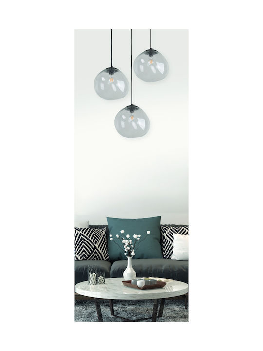Home Lighting Ronda Lustră Transparent Glob 30x30x200cm.