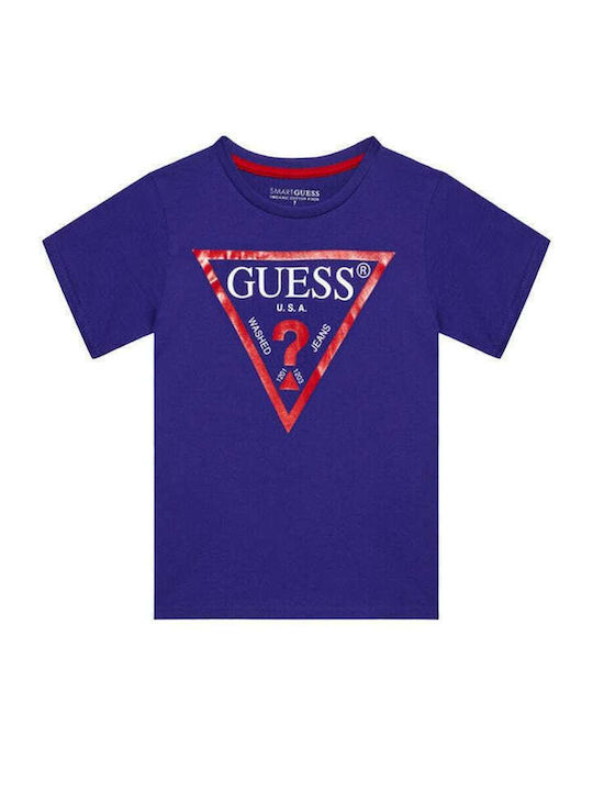 Guess Kids' T-shirt Blue
