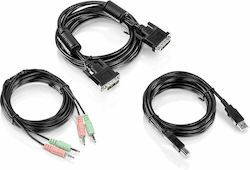 Trendnet TK-CD10 KVM-Kabel TK-CD10 3m