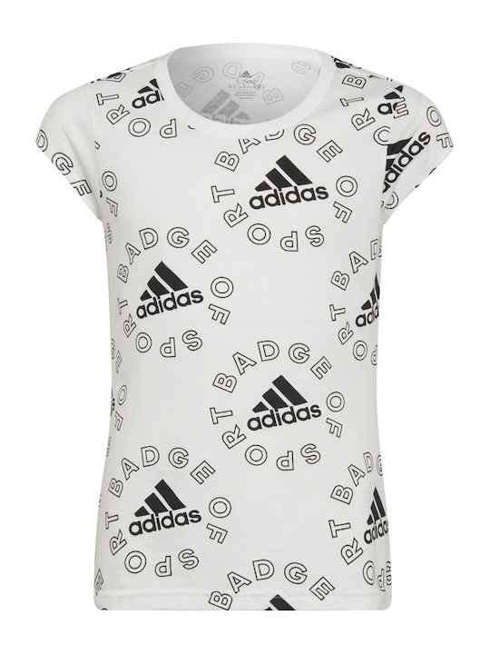 adidas T-shirt Λευκό