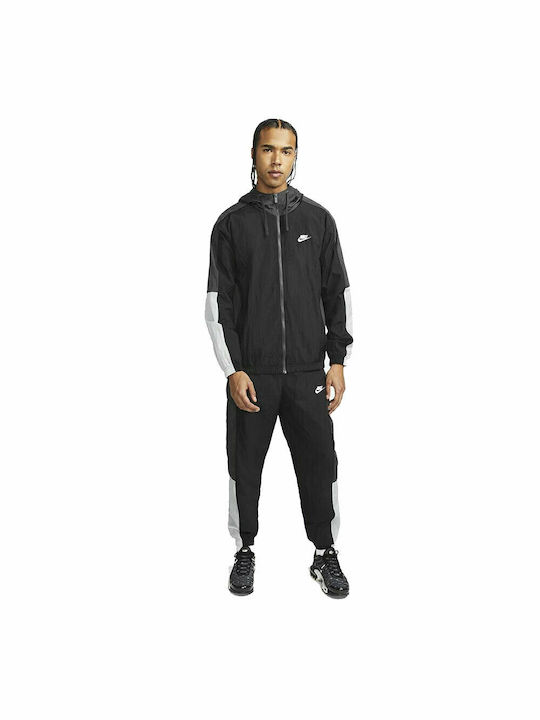 Nike Sposrtwear Sport Essentials Σετ Φόρμας με Λάστιχο Μαύρο