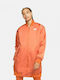 Nike Air Therma-Fit Women's Long Bomber Jacket for Winter Orange