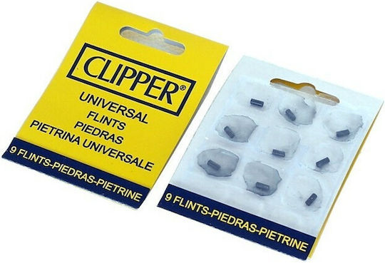 Clipper Piatră pentru brichetă 9 bucăți