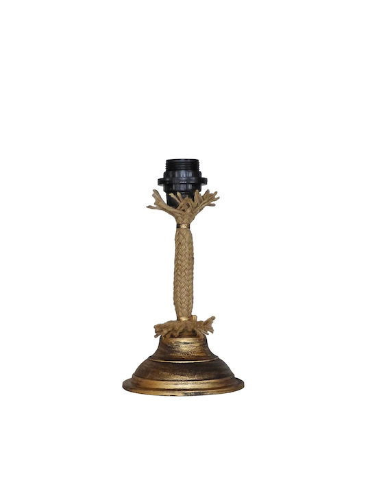 Heronia TLB-04 Tischlampe Dekorative Lampe mit Fassung für Lampe E27 Bronze