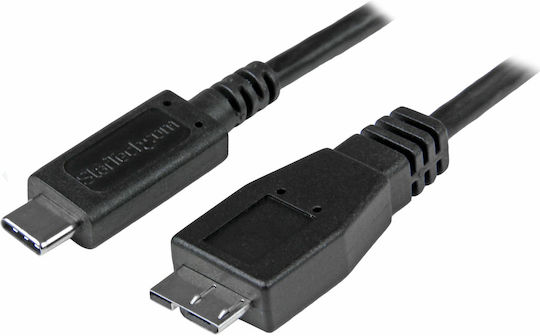 StarTech Cablu USB 3.1 USB-C Masculin - micro USB-B Negru 1m USB31CUB1M