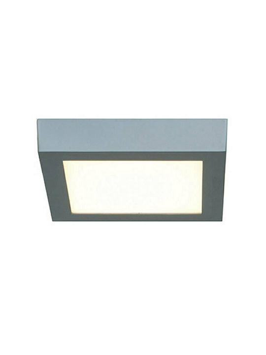 Atman Square Outdoor LED Panel 20W with Natural White Light 22x22cm