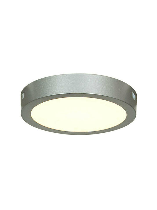 Atman Round Outdoor LED Panel 20W with Natural White Light Diameter 22cm