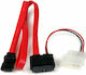 StarTech 7-Pin SATA III - 13-Pin SATA III Cable 50cm Κόκκινο (SLSATAF20)